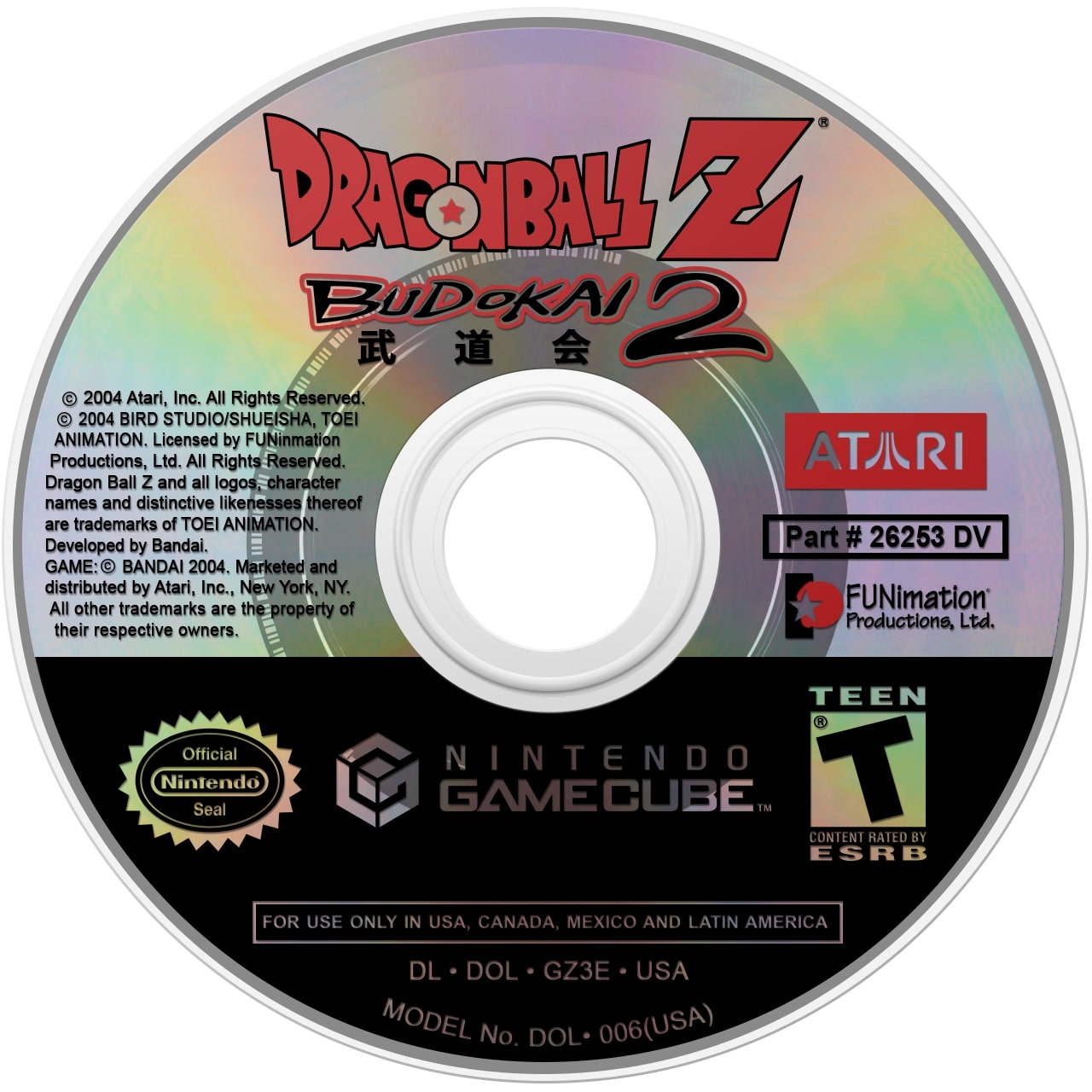 Dragonball Z: Budokai 2 GameCube - Video Game - Used - CaveGamers - Image 3