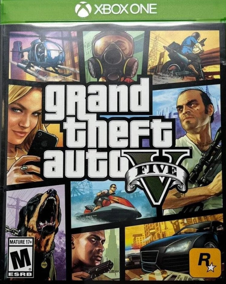 Grand Theft Auto V Xbox One - Video Game - Used - CaveGamers