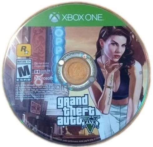 Grand Theft Auto V Xbox One - Video Game - Used - CaveGamers - Image 3