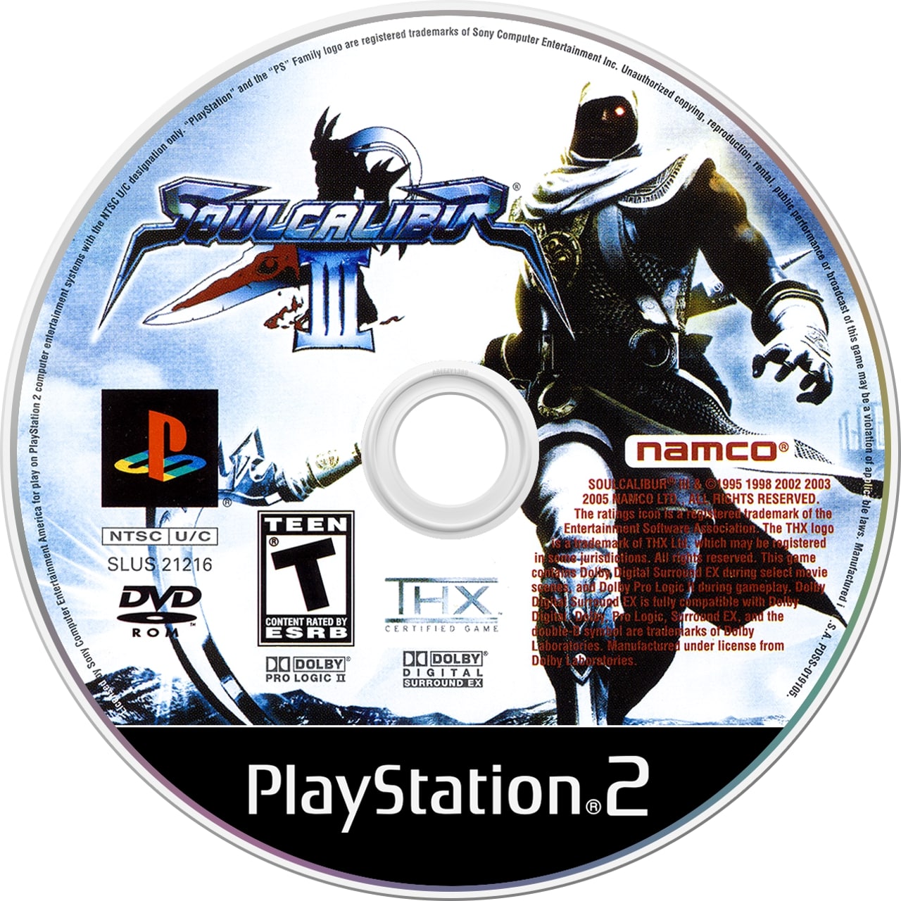Soulcalibur 3 PS2 - Video Game - Used - CaveGamers - Image 3