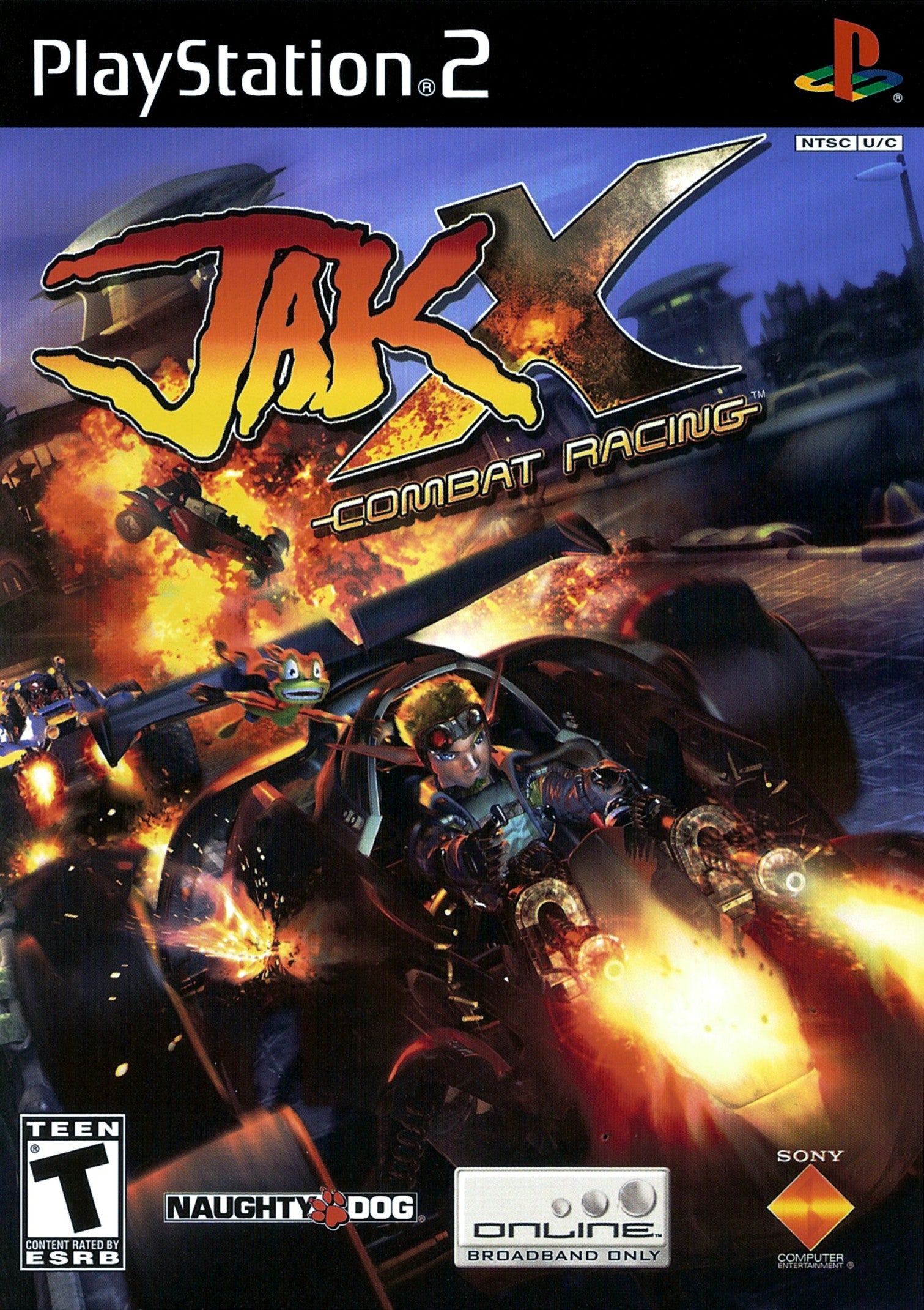 Jak X Combat Racing PS2 - Video Game - Used - CaveGamers