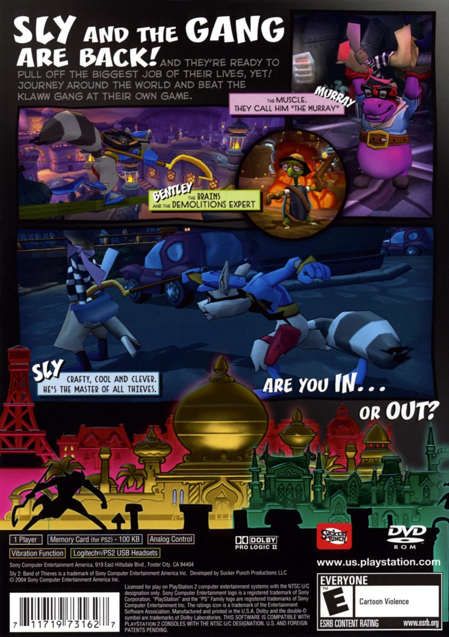 Sly 2: Band of Thieves
