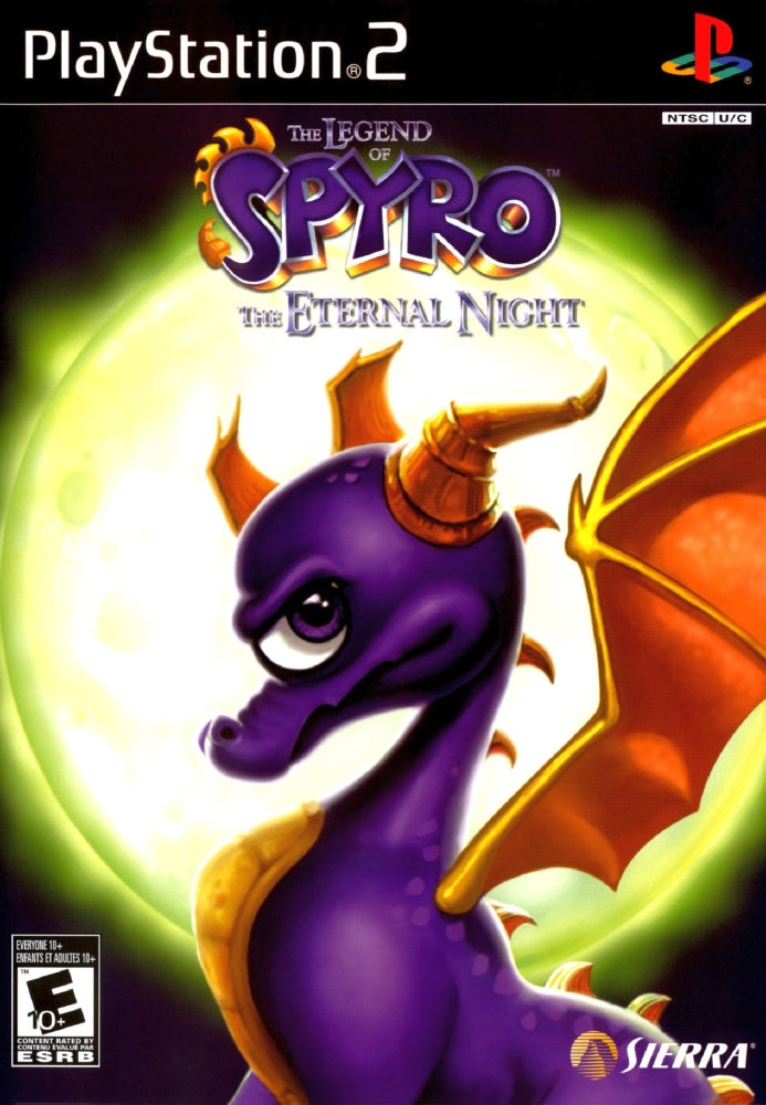 The Legend of Spyro: The Eternal Night PS2 - Video Game - Used - CaveGamers
