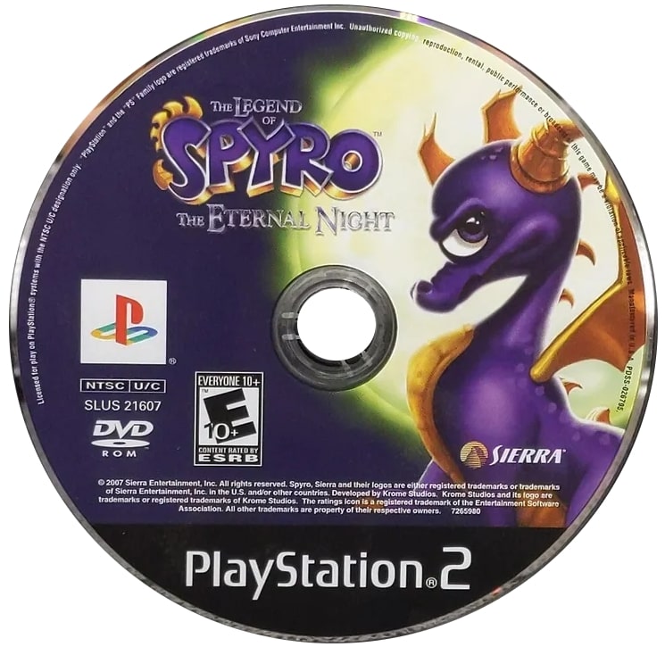 The Legend of Spyro: The Eternal Night PS2 - Video Game - Used - CaveGamers - Image 3