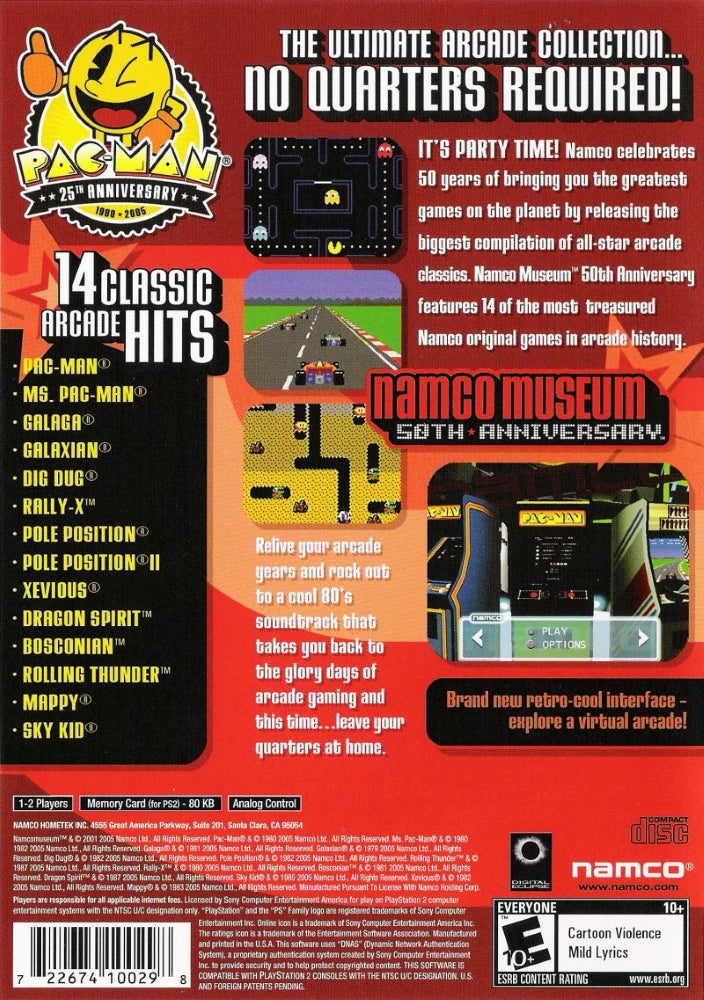 Namco Museum: 50th Anniversary