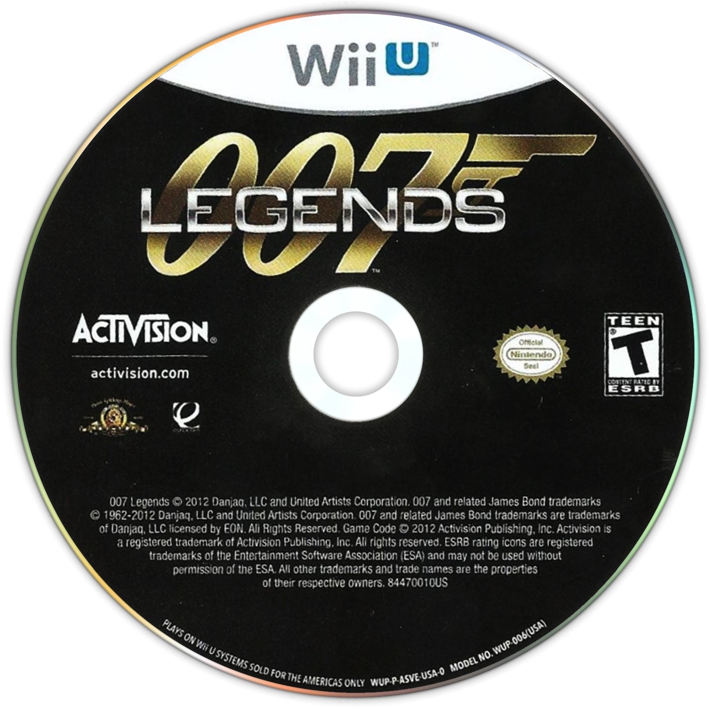 007 Legends Wii U - Video Game - Used - CaveGamers - Image 3