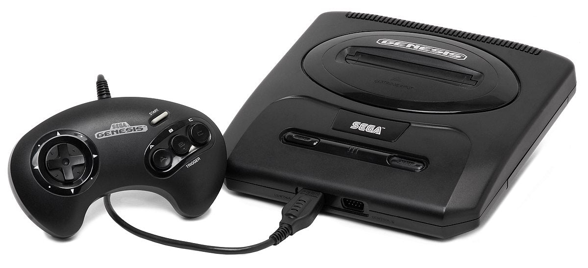 Sega Genesis Model 2 Console - Black - Video Game System - Used - CaveGamers