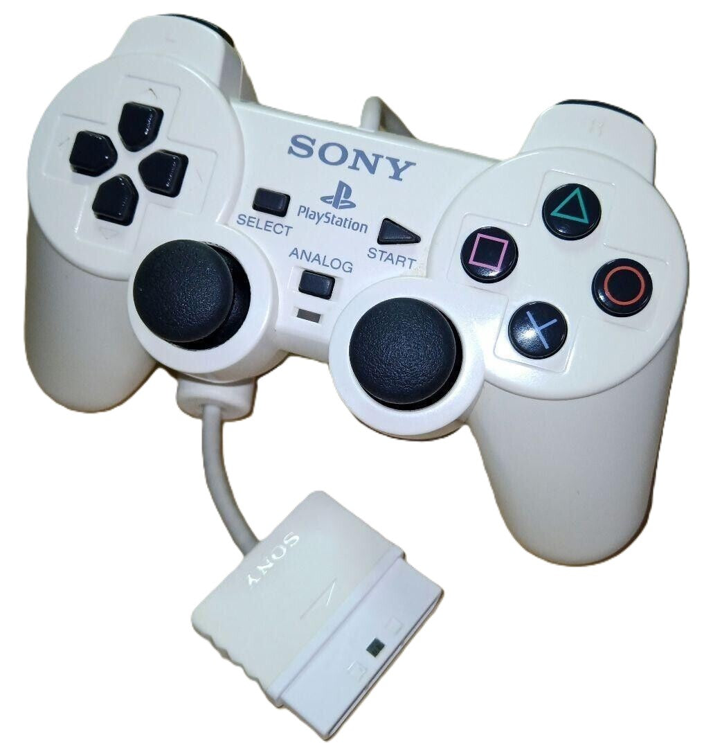 Playstation 2 Dualshock 2 Controller - White | PS2 | CaveGamers