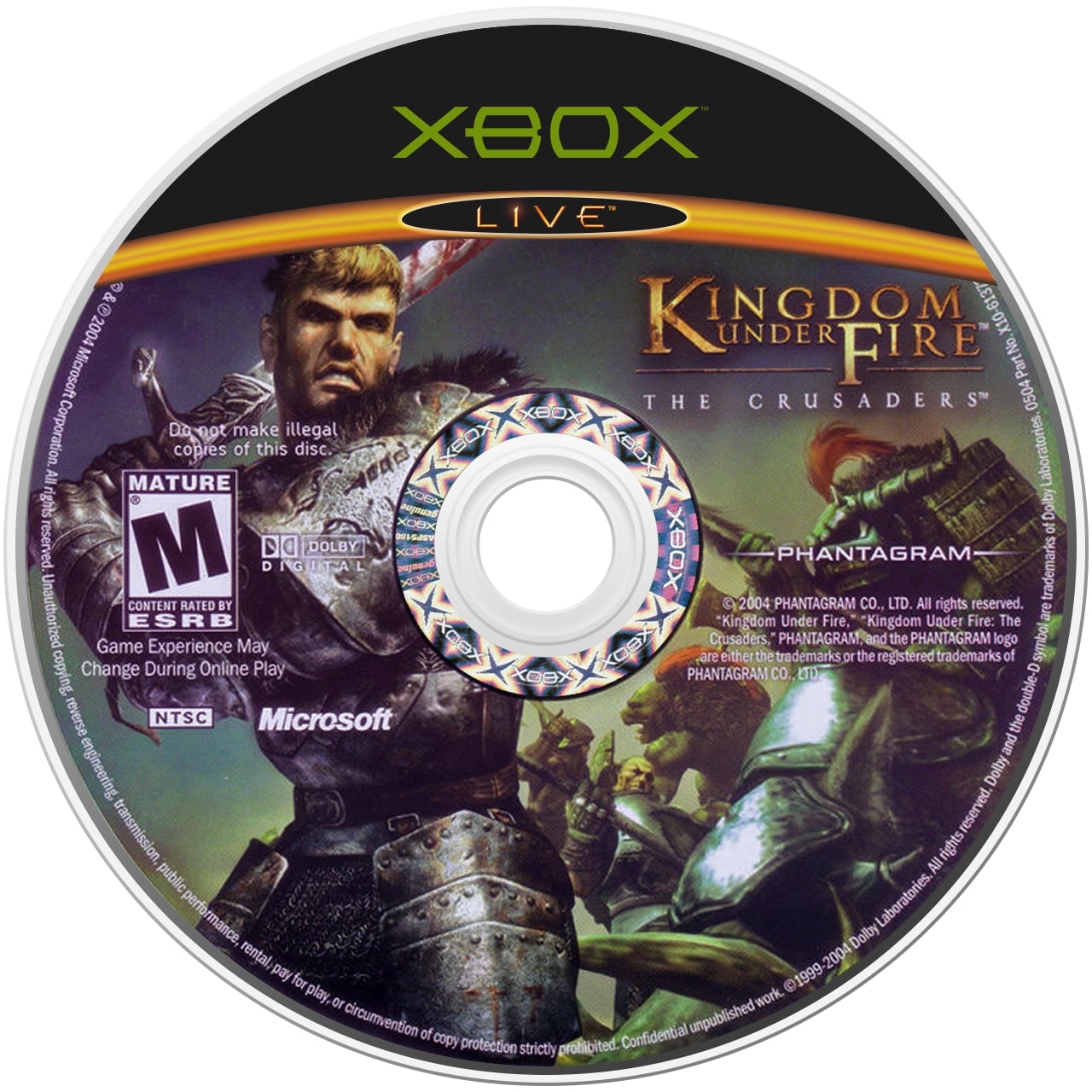 Kingdom Under Fire: The Crusaders Xbox - Video Game - Used - CaveGamers - Image 3