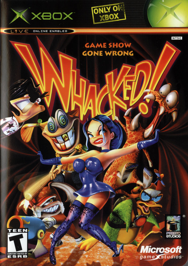 Whacked! Xbox - Video Game - Used - CaveGamers