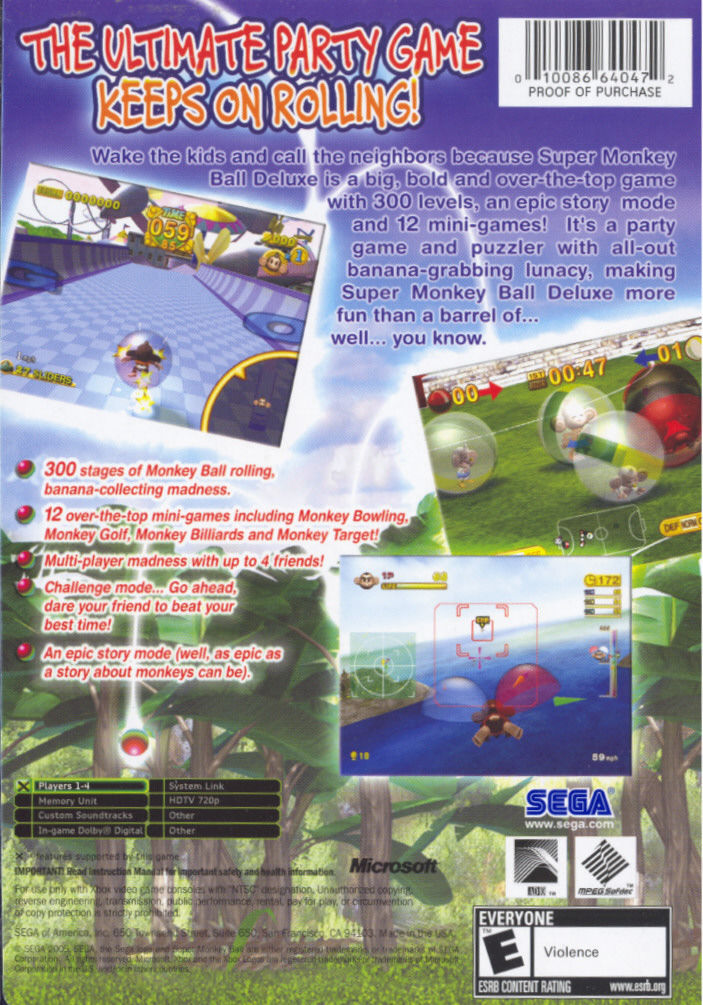 Super Monkey Ball Deluxe
