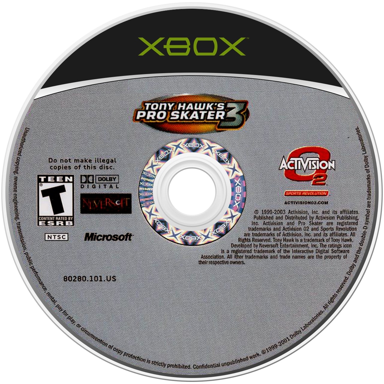 Tony Hawk's Pro Skater 3