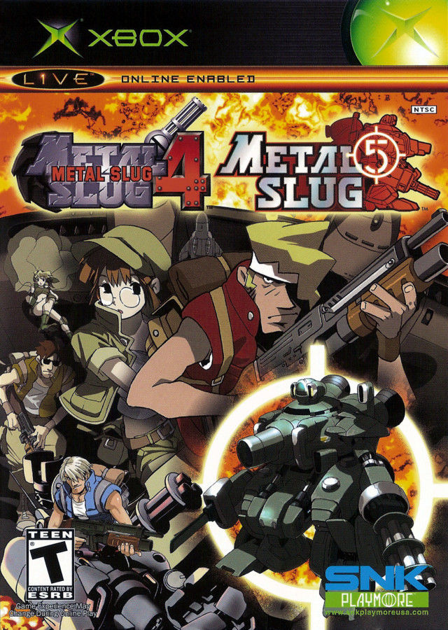 Metal Slug 4 & 5 [2 discs] Xbox - Video Game - Used - CaveGamers