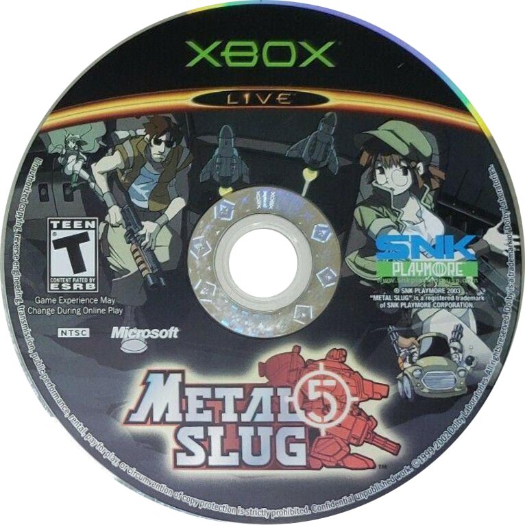 Metal Slug 4 & 5 [2 discs] Xbox - Video Game - Used - CaveGamers - Image 4