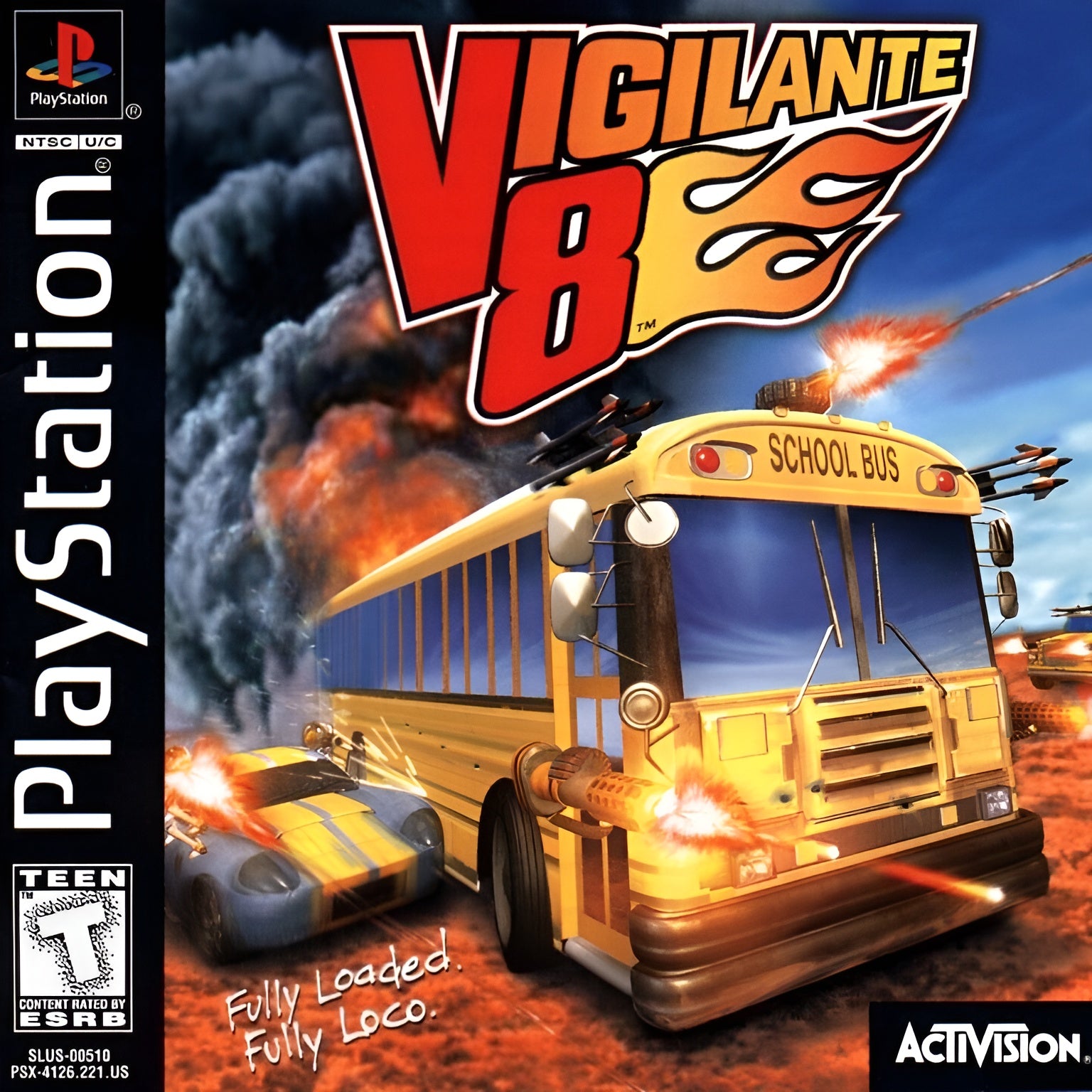 Vigilante 8 Playstation - Video Game - Used - CaveGamers