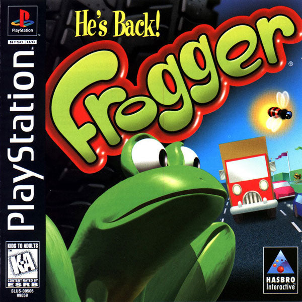 Frogger Playstation - Video Game - Used - CaveGamers