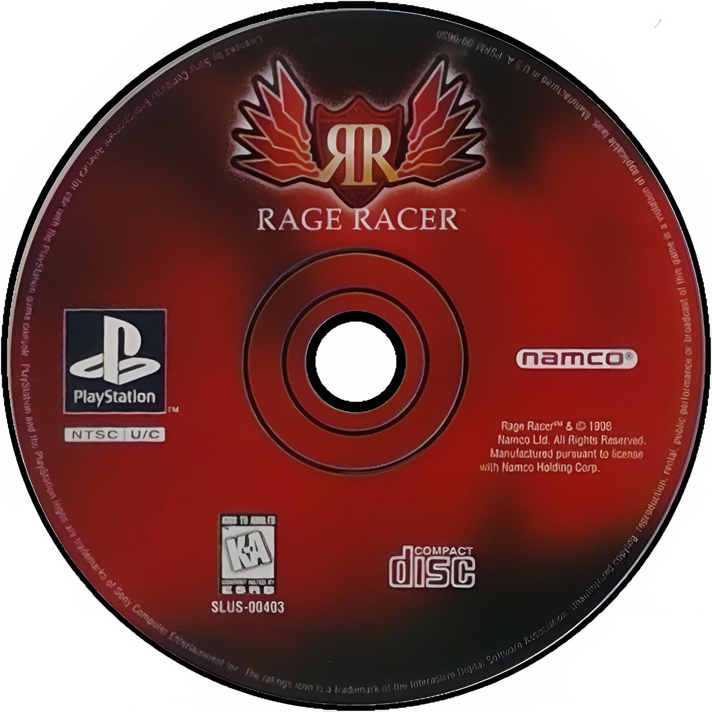 Rage Racer Playstation - Video Game - Used - CaveGamers - Image 3