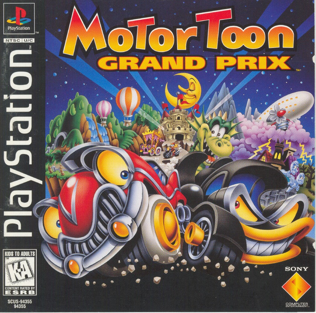 Motor Toon Grand Prix Playstation - Video Game - Used - CaveGamers