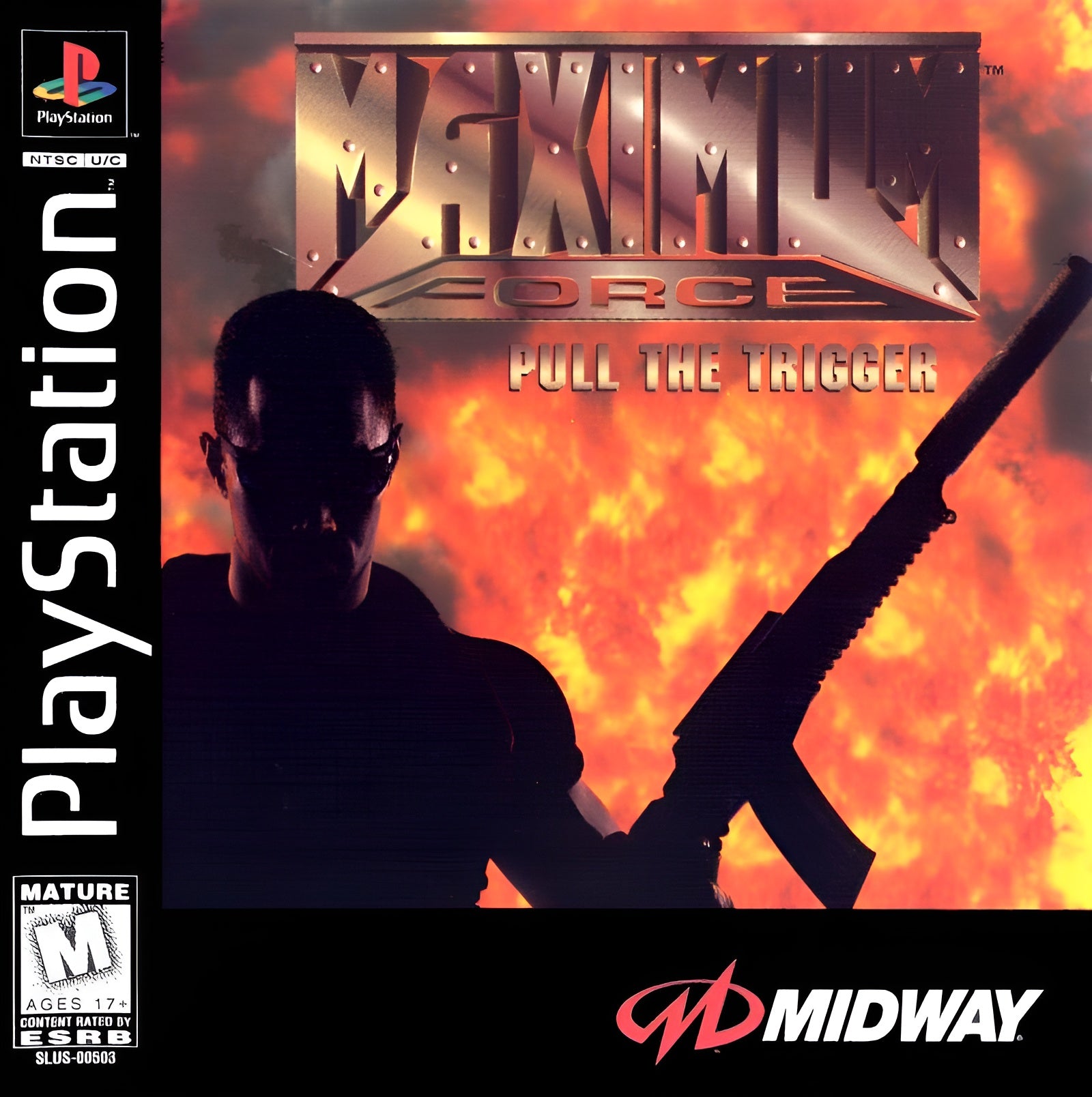 Maximum Force: Pull The Trigger Playstation - Video Game - Used - CaveGamers