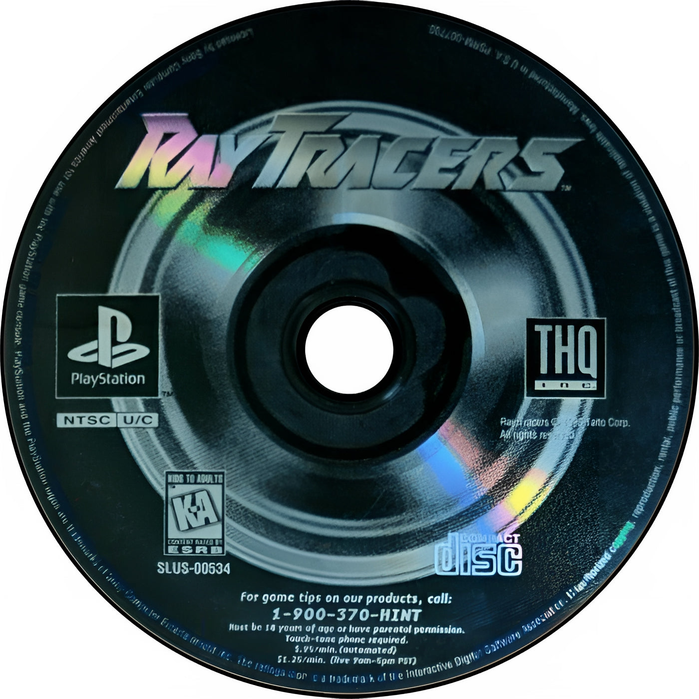 Ray Tracers Playstation - Video Game - Used - CaveGamers - Image 3