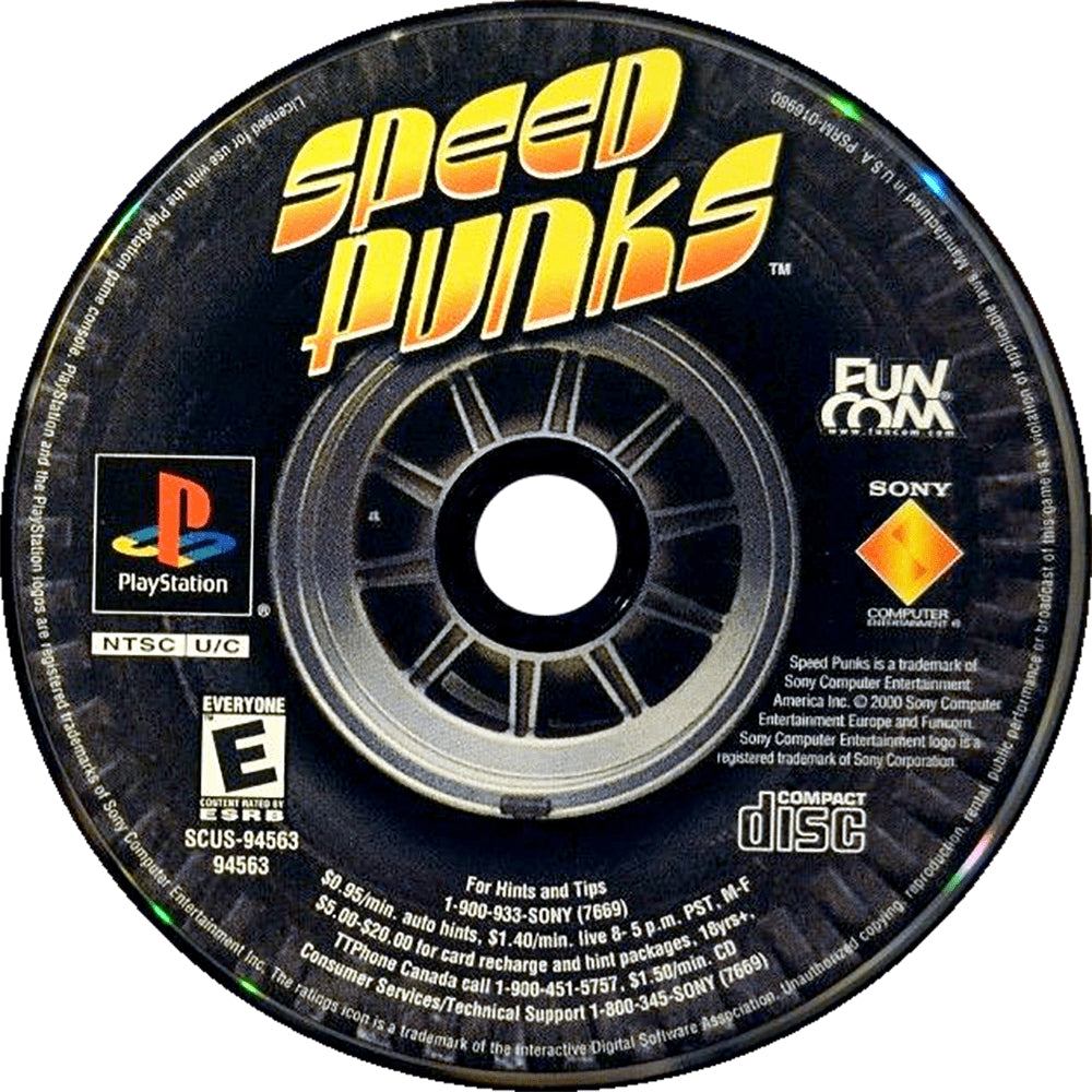 Speed Punks Playstation - Video Game - Used - CaveGamers - Image 3