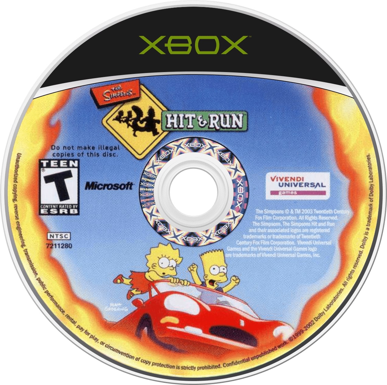 The Simpsons: Hit and Run Xbox - Video Game - Used - CaveGamers - Image 3