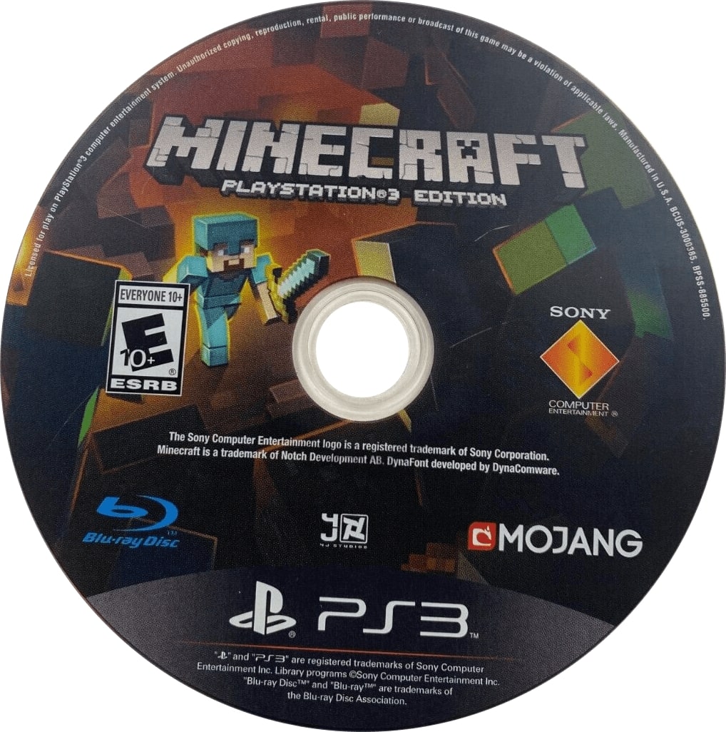 Minecraft PS3 - Video Game - Used - CaveGamers - Image 3