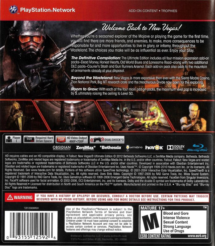 Fallout: New Vegas Ultimate Edition