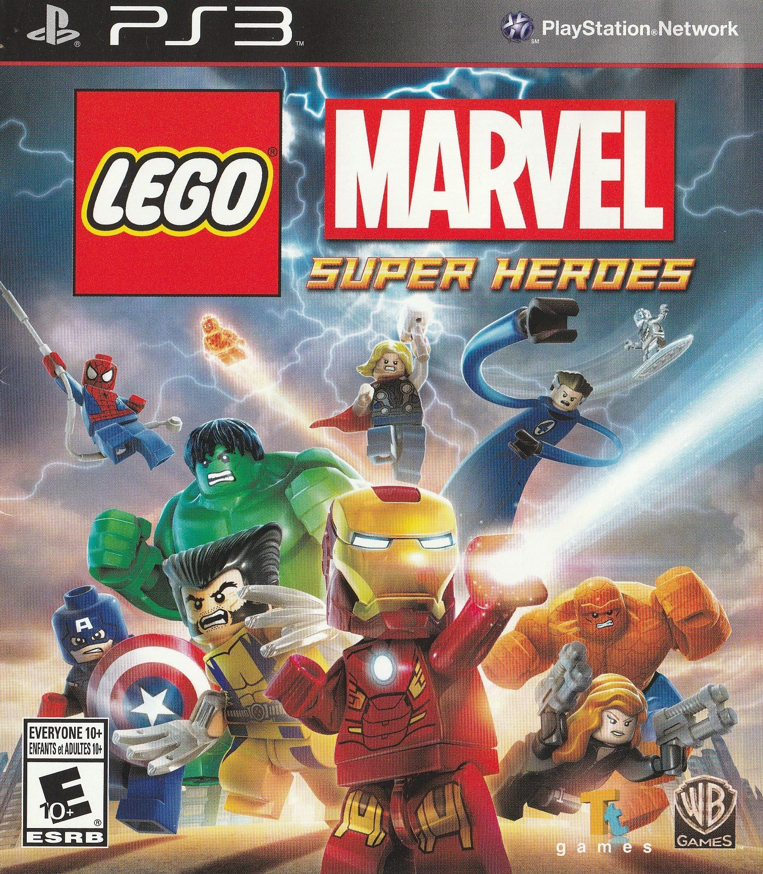 Lego: Marvel Super Heroes PS3 - Video Game - Used - CaveGamers