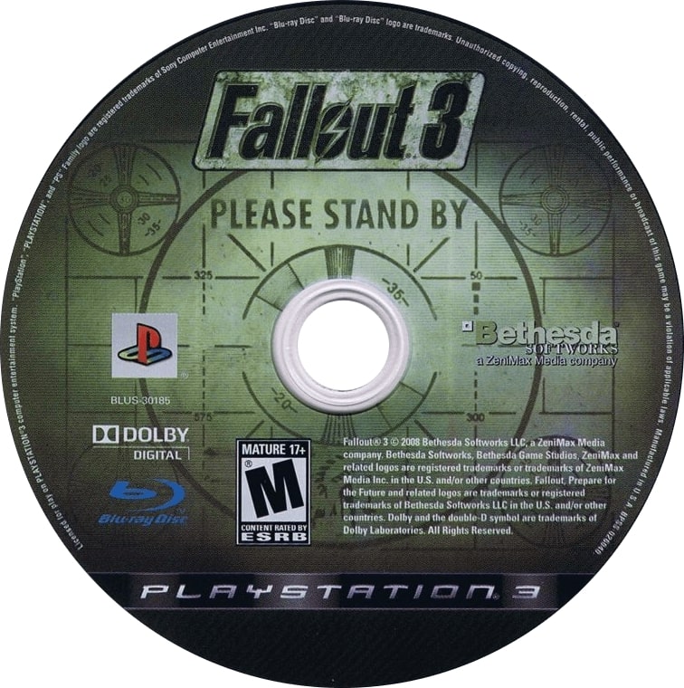Fallout 3 PS3 - Video Game - Used - CaveGamers - Image 3