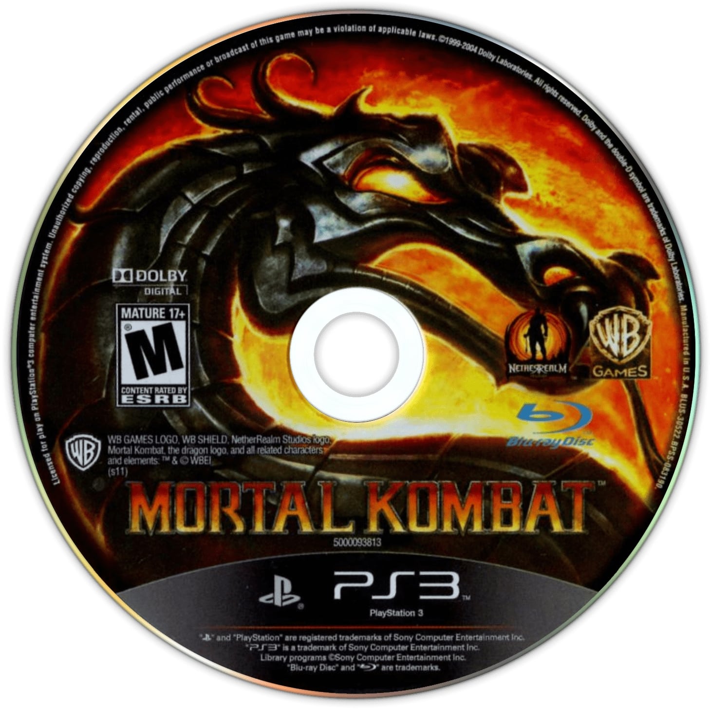 Mortal Kombat PS3 - Video Game - Used - CaveGamers - Image 3