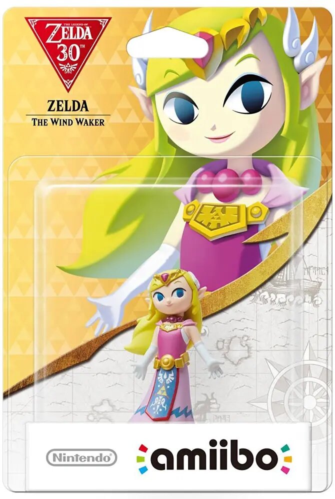 amiibo The Legend of Zelda: The Wind Waker Princess Zelda [Europe] Amiibos - Video Game Accessory - New - CaveGamers
