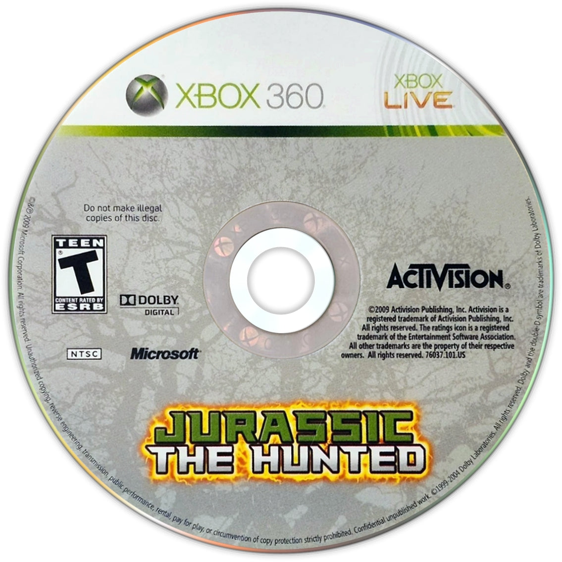Jurassic: The Hunted Xbox 360 - Video Game - Used - CaveGamers - Image 3