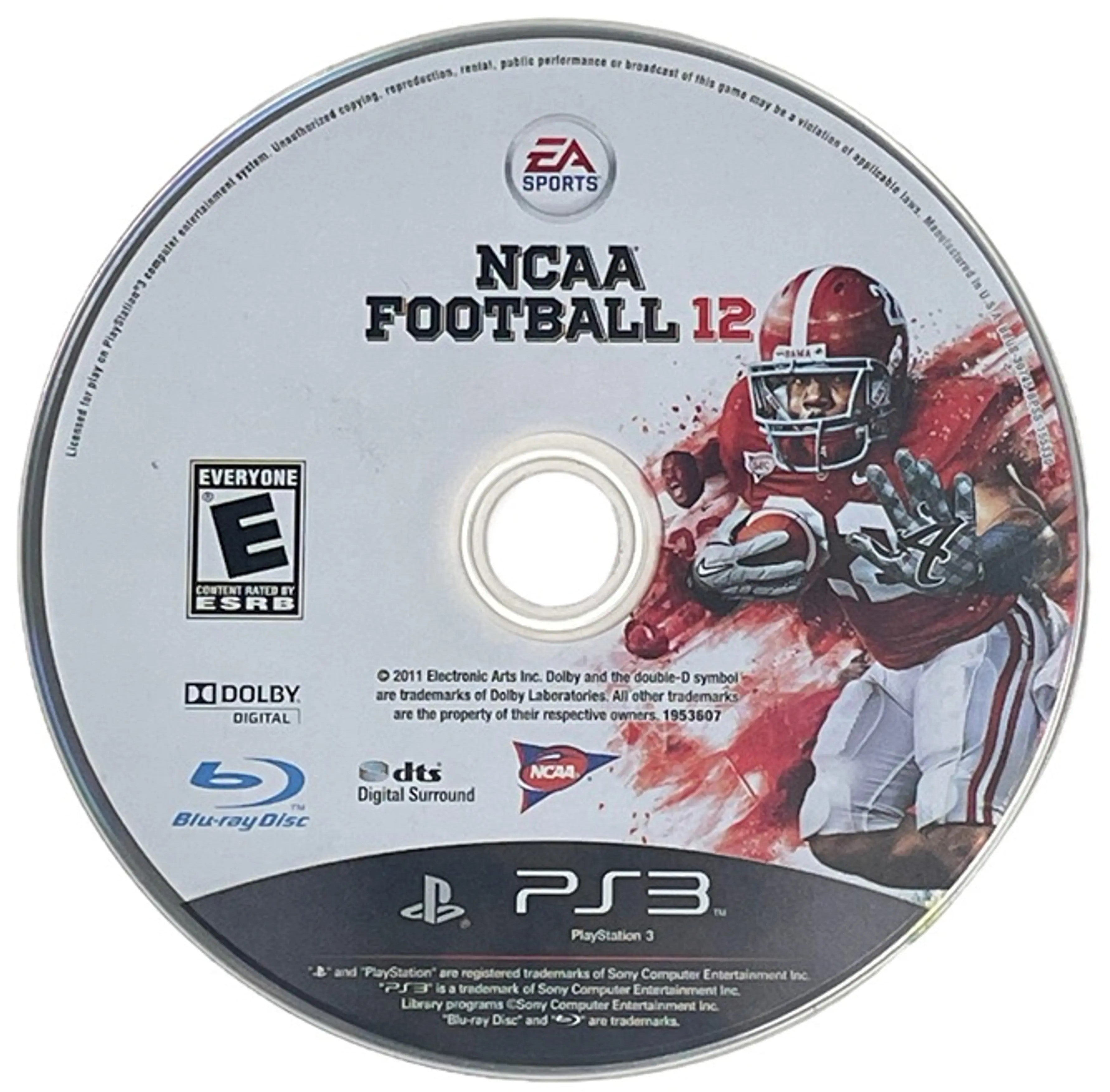 NCAA Football 12 PS3 - Video Game - Used - CaveGamers - Image 2