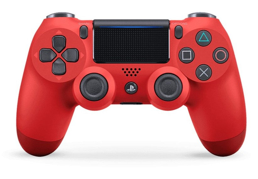 PlayStation 4 Dualshock 4 Wireless Controller - Magma Red [CUH-ZCT2] PS4 - Video Game Accessory - Used - CaveGamers