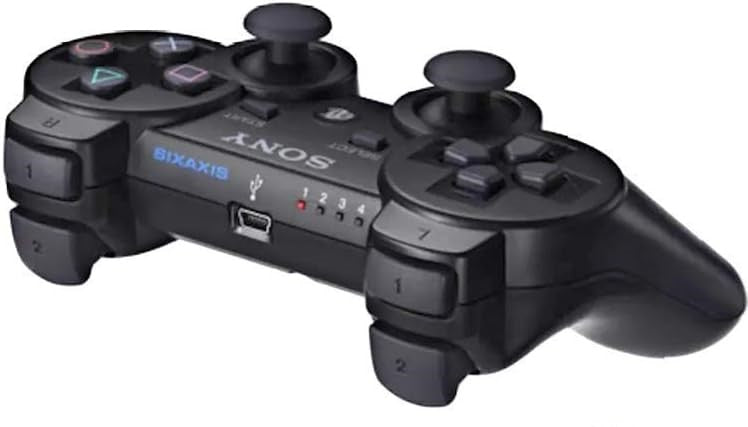 PlayStation 3 Sixaxis Wireless Controller - Black PS3 - Video Game Accessory - Used - CaveGamers