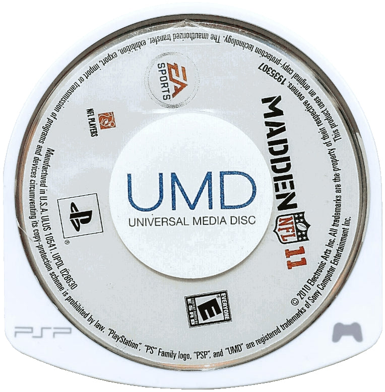 Madden NFL 11 PSP - Video Game - Used - CaveGamers - Image 2