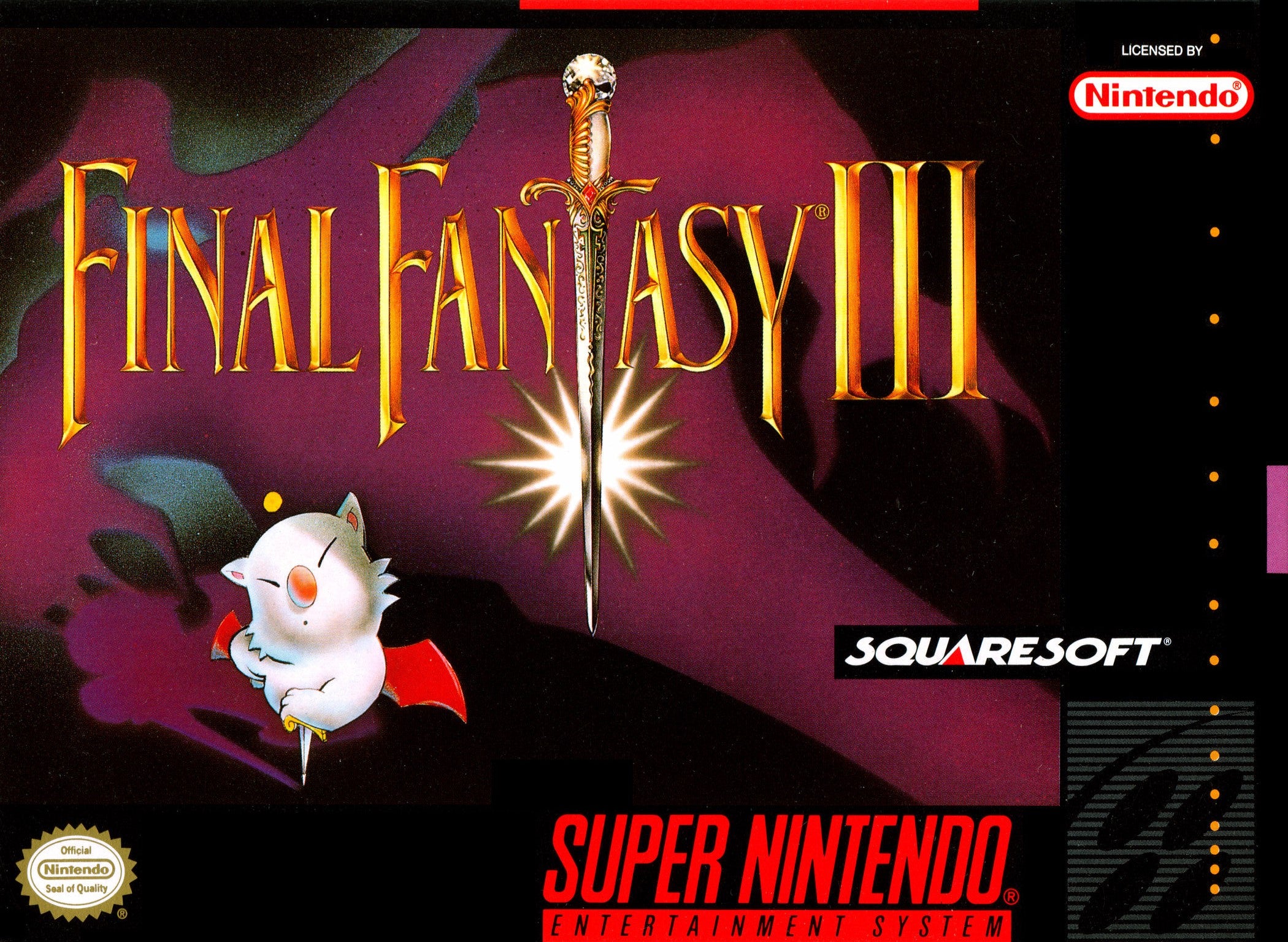Final Fantasy III SNES - Video Game - Used - CaveGamers