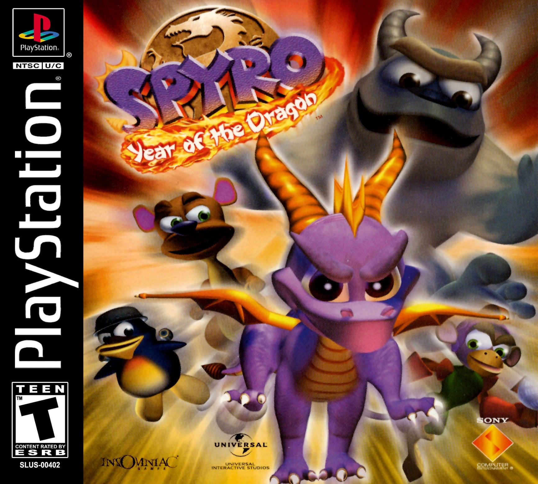 Spyro: Year of the Dragon Playstation - Video Game - Used - CaveGamers