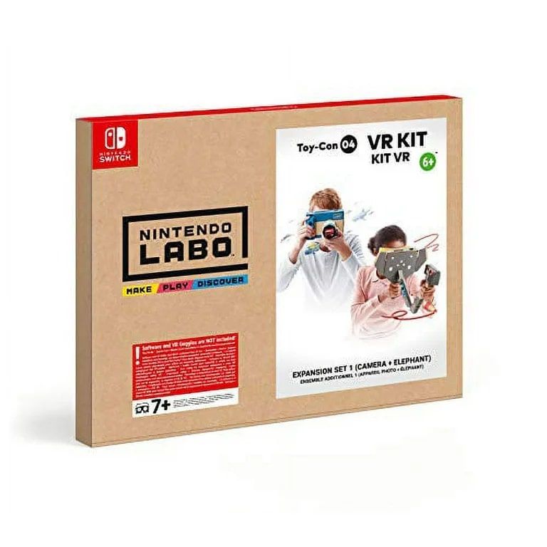 Nintendo Labo: VR Kit - Expansion Set 1 -Camera and Elephant [New Condition]