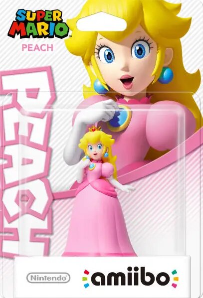 amiibo Super Mario Peach [Europe] Amiibos - Video Game Accessory - New - CaveGamers
