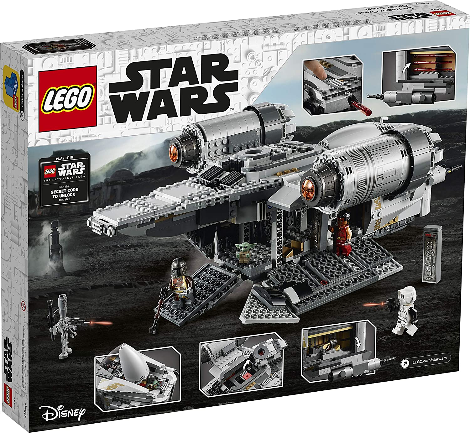 LEGO Star Wars The Mandalorian The Razor Crest 75292 Building Sets - Toys - New - CaveGamers - Image 5