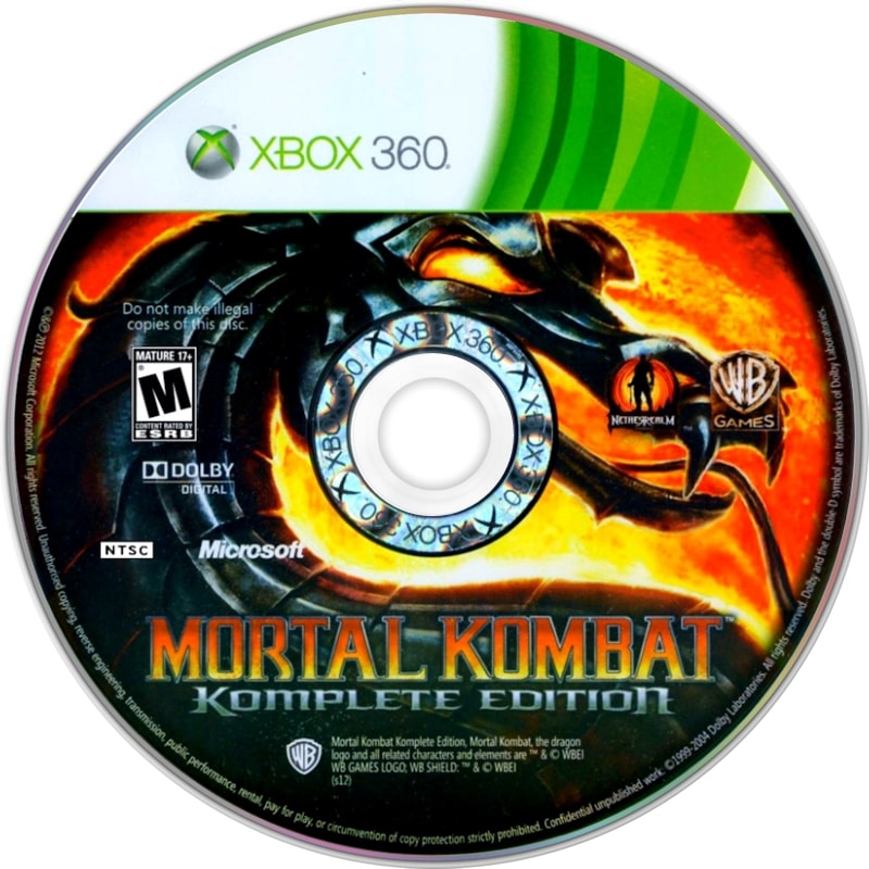 Mortal Kombat: Komplete Edition Xbox 360 - Video Game - Used - CaveGamers - Image 3