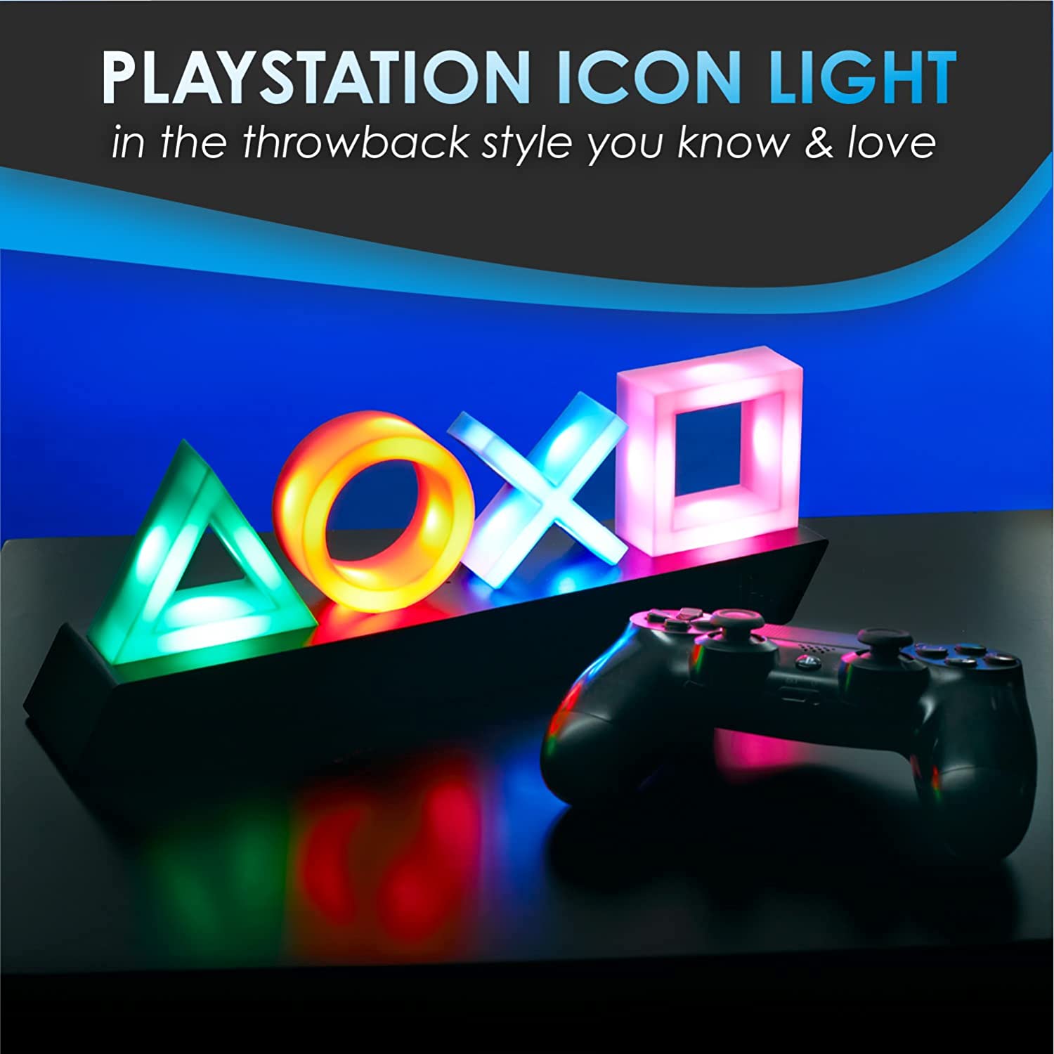 Paladone Playstation Icons Light with 3 Light Modes - Electronics - New - CaveGamers - Image 2