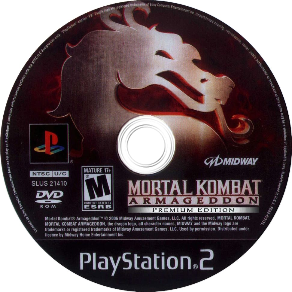 Mortal Kombat Armageddon Premium Edition PS2 - Video Game - Used - CaveGamers - Image 3