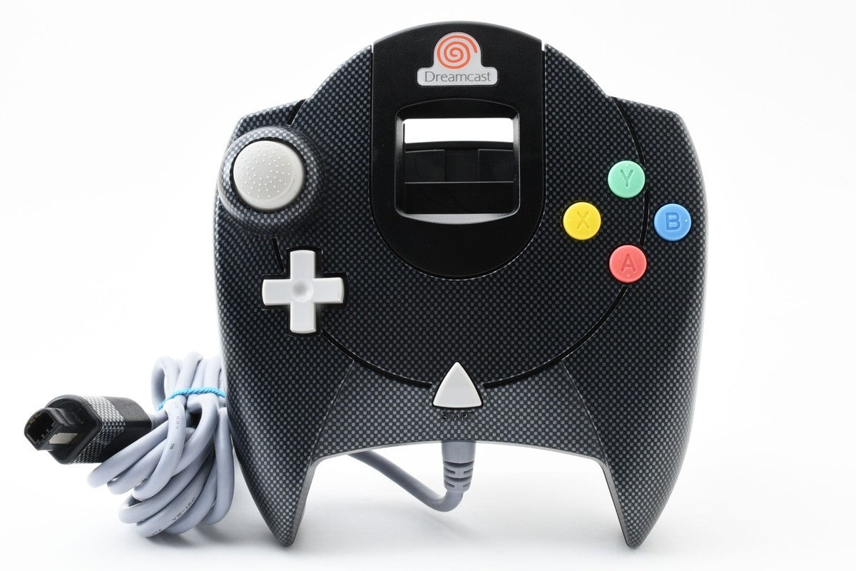 Sega Dreamcast Controller - Black - Video Game Accessory - Used - CaveGamers - Image 2
