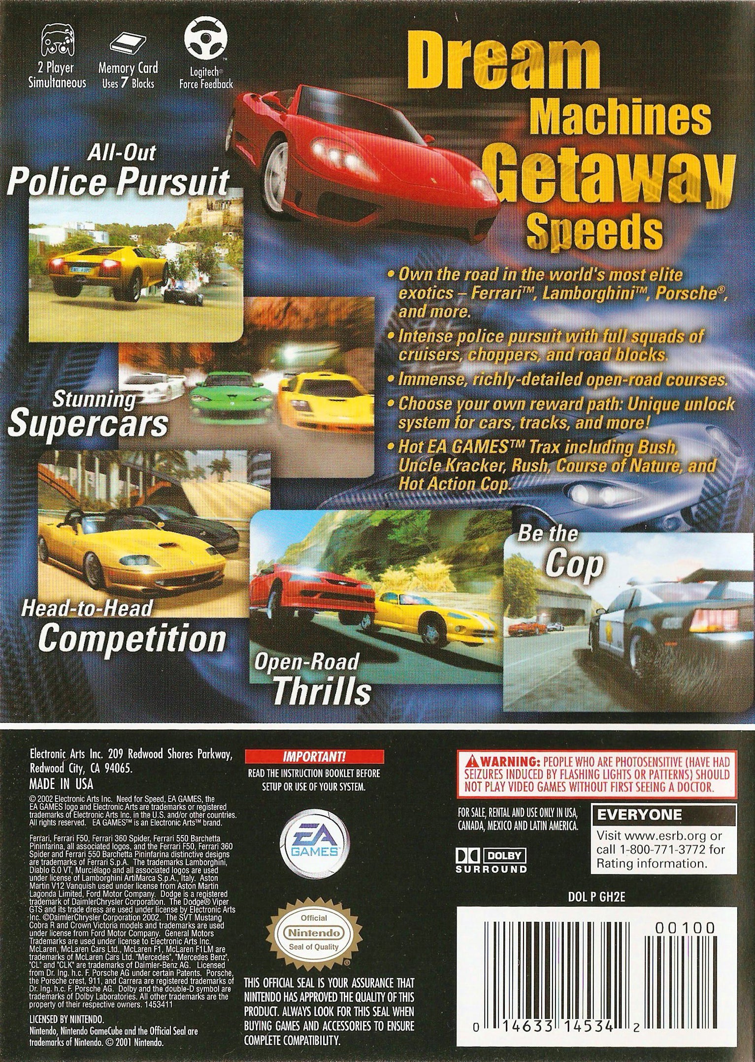 Need for Speed: Hot Pursuit 2 GameCube - Video Game - Used - CaveGamers - Image 2
