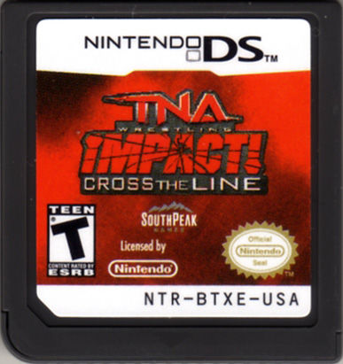 TNA Impact: Cross the Line DS - Video Game - Used - CaveGamers - Image 3