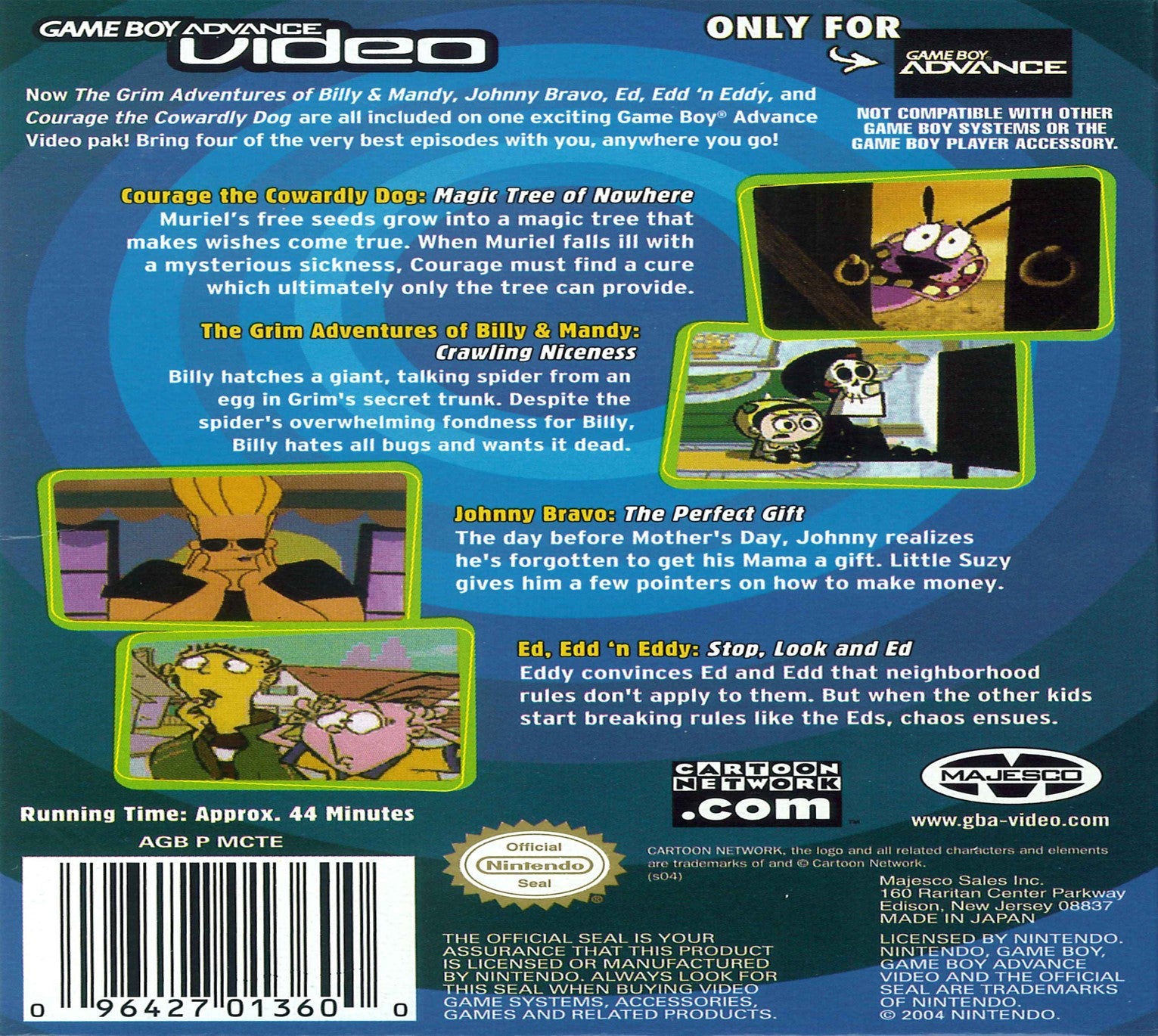 Video - Cartoon Network Collection, Vol. 1 Game Boy Advance - Video Game - Used - CaveGamers - Image 2