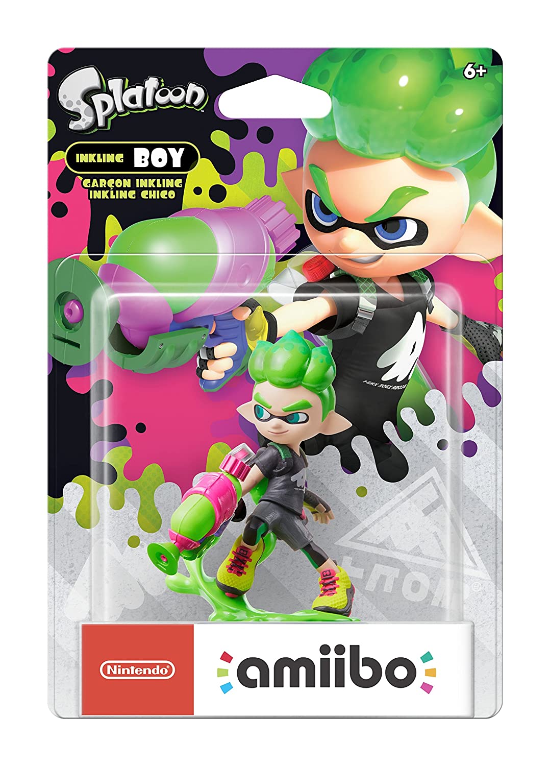 amiibo Splatoon 2 Inkling Boy [Europe] Amiibos - Video Game Accessory - New - CaveGamers - Image 2